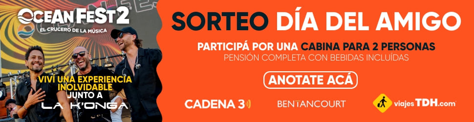 Sorteo Crucero La Konga - Día del Amigo