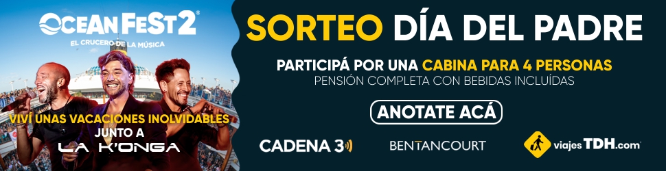 Sorteo Crucero La Konga - Día del Padre